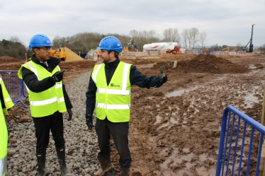 Rishi Sunak at Tanton Road, Stokesley