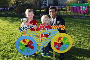 Rishi Sunak at Bellerby TdY celebrations