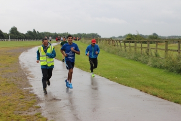 Rishi Sunak at Catterick parkrun