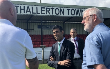 Rishi Sunak at Northallerton Town