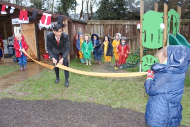 Rishi Sunak at Croft School