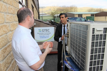 Rishi Sunak at GTEC Hawes