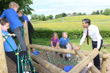 Rishi Sunak at Bainbridge School