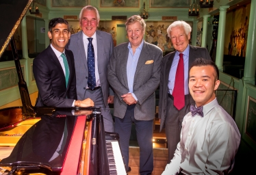 Rishi Sunak at reopening of the Georgian Theatre Royal Richmond