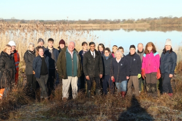 Rishi Sunak at Nosterfield Nature Reserve