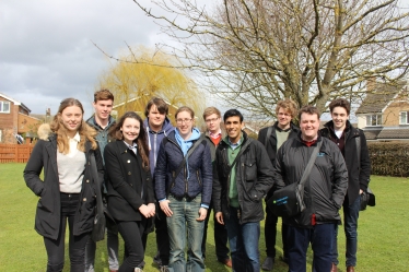 Rishi Sunak campaigning