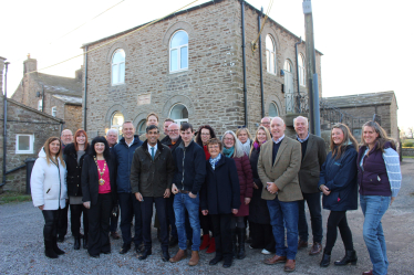 Rishi Sunak at Bainbridge Methodist Chapel