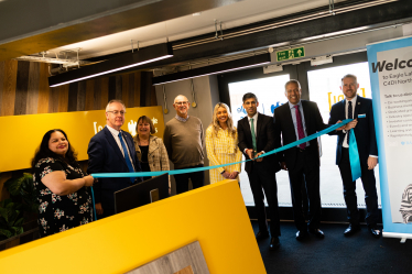 Rishi Sunak opens Barclays Eagle Lab Northallerton