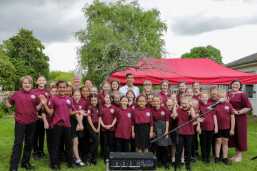 Rishi Sunak at Le Cateau Primary School