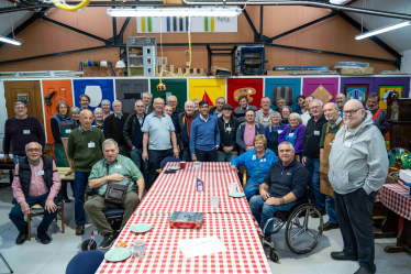 Rishi Sunak at Northallerton Men's Shed