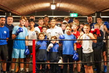 Rishi Sunak at Northallerton Boxing Club