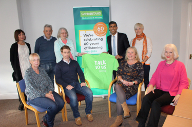 Rishi Sunak at Northallerton and Dales Samaritans