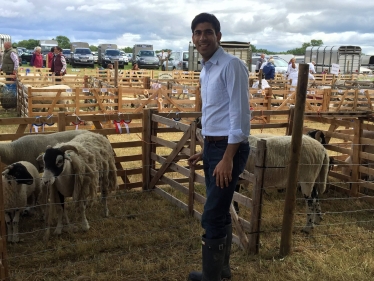 Rishi Sunak at North Yorkshire County Show